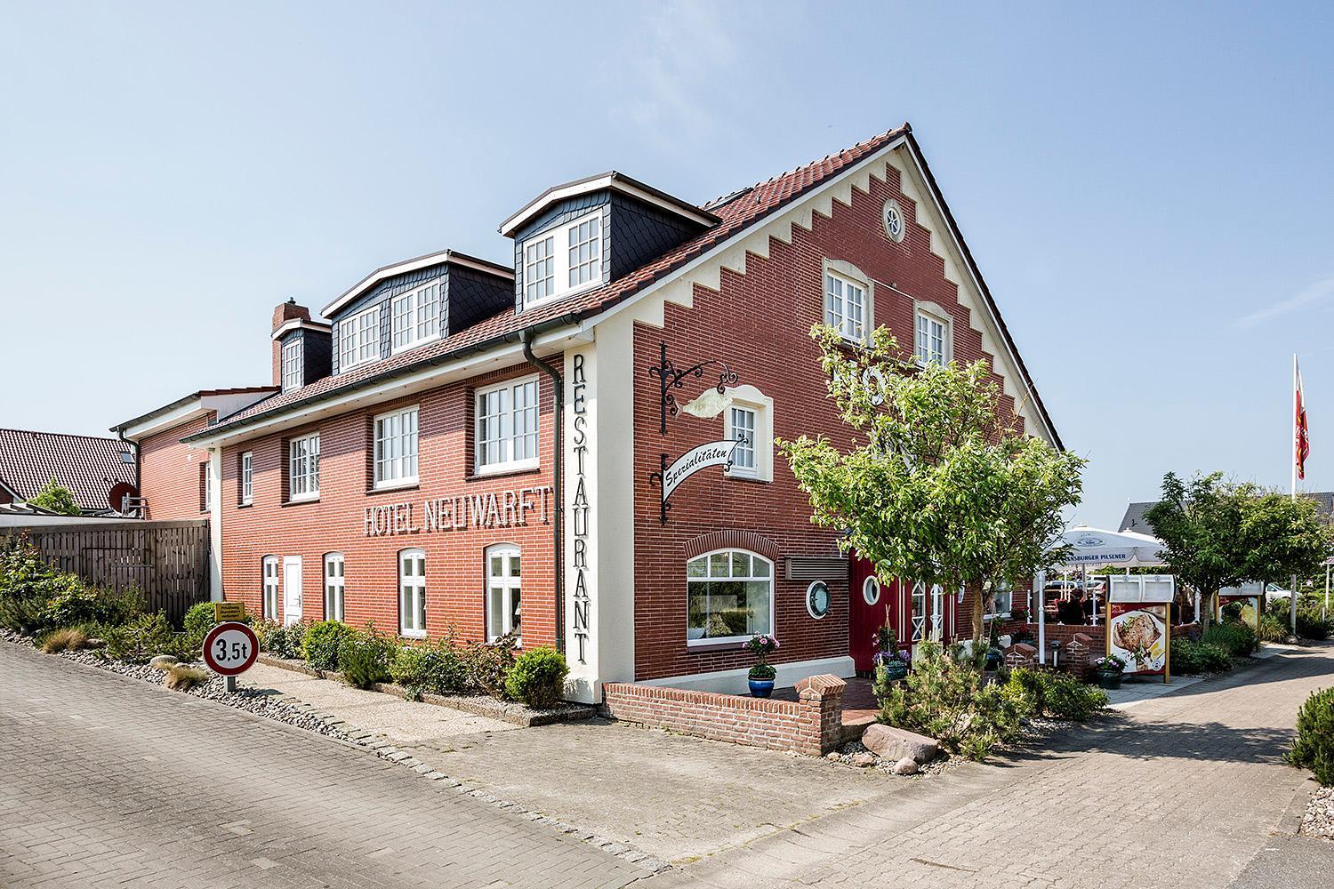 Hotel Neuwarft Altbau Dagebüll Exterior foto